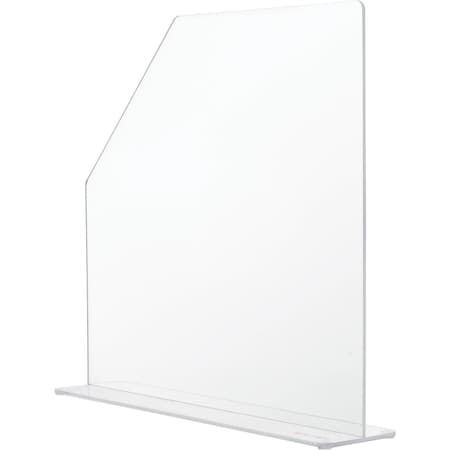 Global Industrial Splash Guard, Small, 4-1/2W x 19D x 18H, Clear 732137